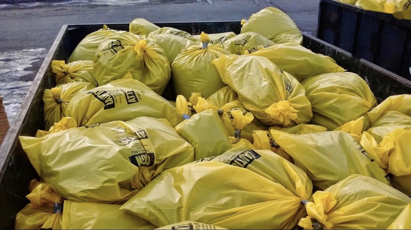 Bagged, labelled, manifested